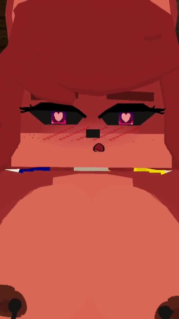 Minecraft Fapcraft: Fazclaire's Nightclub Edition I face fuck Fexa, Foxy, and do the missionary and Cowgirl | Clip 2