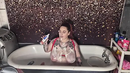 Krem ve gunge eğlencesi!