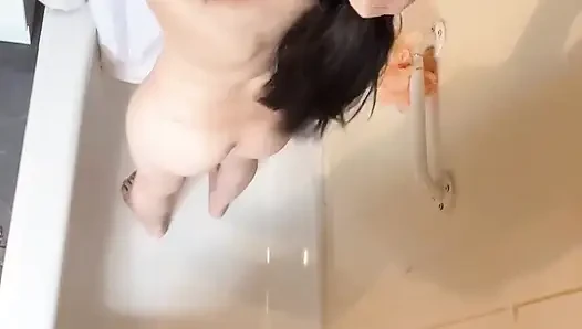 POV Hana in Shower Time POV Video