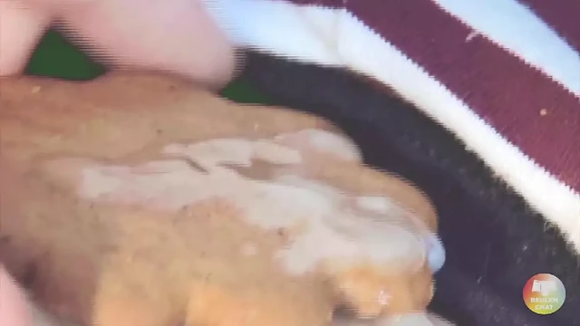 Cookie jerk off young man