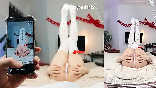 Stepbro, Help Me With Photoshoot... In My Mouth!