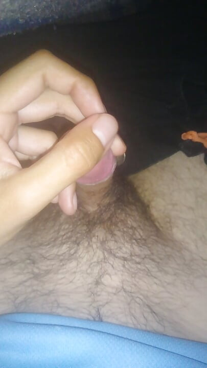 Look how I lubricate my penis