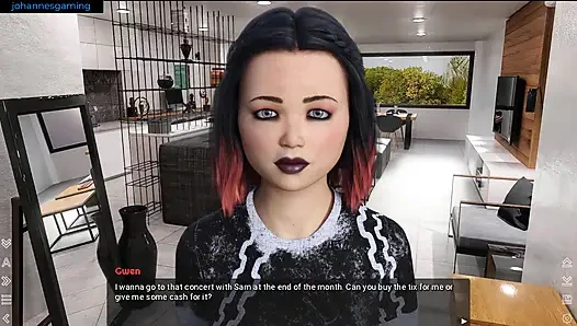 Düğme - dokunma 2 - yüzüne boşalma