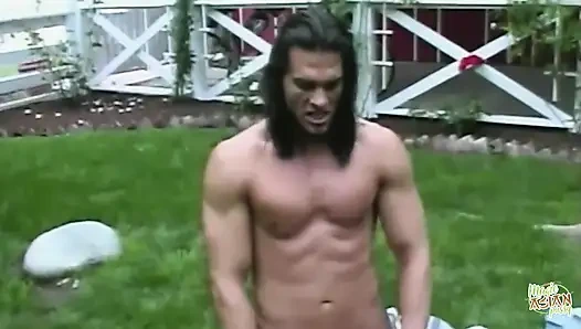 When the Attractive Asian Blonde Begins Craving Deep Anal Thrusts, the Garden Turns Heated.