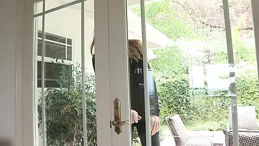 When a hot babe breaks into your house you make sure you literally fuck her!