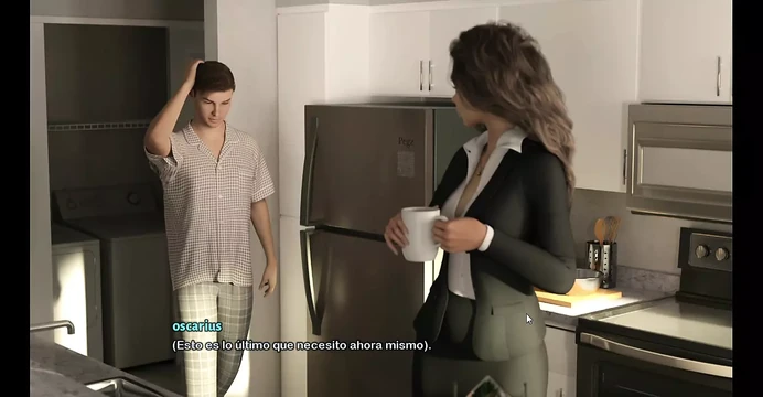 MY STEPMOM BECOMES A HOT WOMAN WITH EVERYONE IN THE OFFICE MY BIMBO DREAM 6