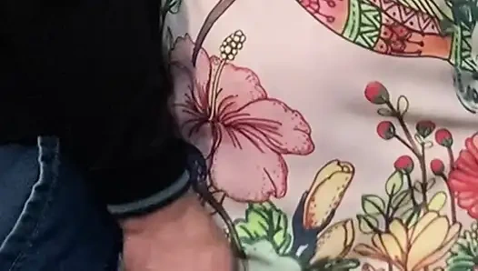 Strange Perv Fingered MILF in Subway