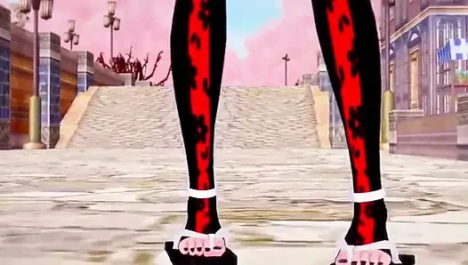 Tanjiro от Demon Slayer до всех девушек, секс-трах - аниме хентай, 3D подборка