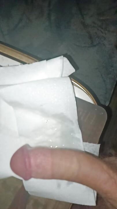 Solo wank late at night