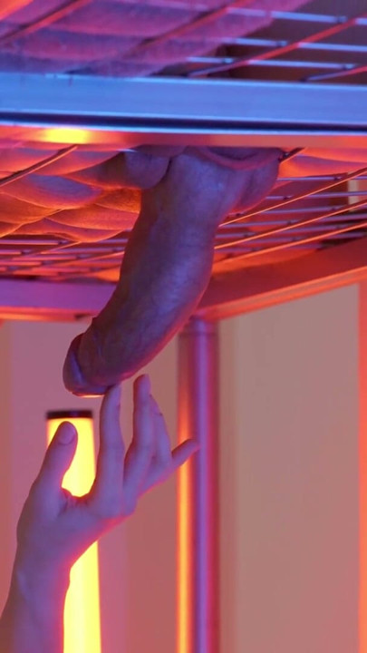 VIP4K. Orgasms while husband is right under us... | Clip 1