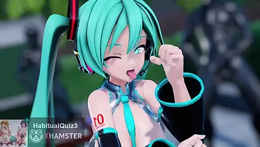 Mmd r18 hatsune miku pengen nyepong kontol besar sambil nyepong kontol