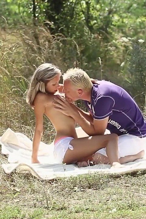 Babes Are Hot Scene 1 Beautiful Blonde Tracy Loves with Small Tits Fucking in the Field with Her Boyfriend