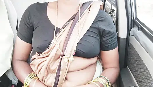 Hintli cal gil arabada müşteri için seks öğretiyor. Telugu edepsizce konuşuyor.