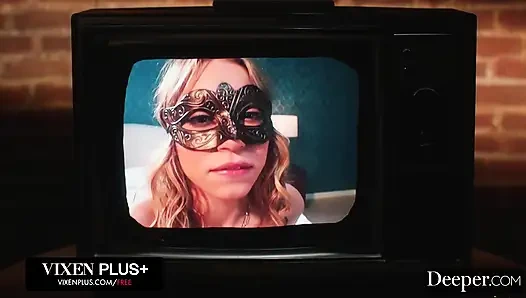 Deeper. Masked Blonde Summer Kline Submits Control To An Anonymous Dom