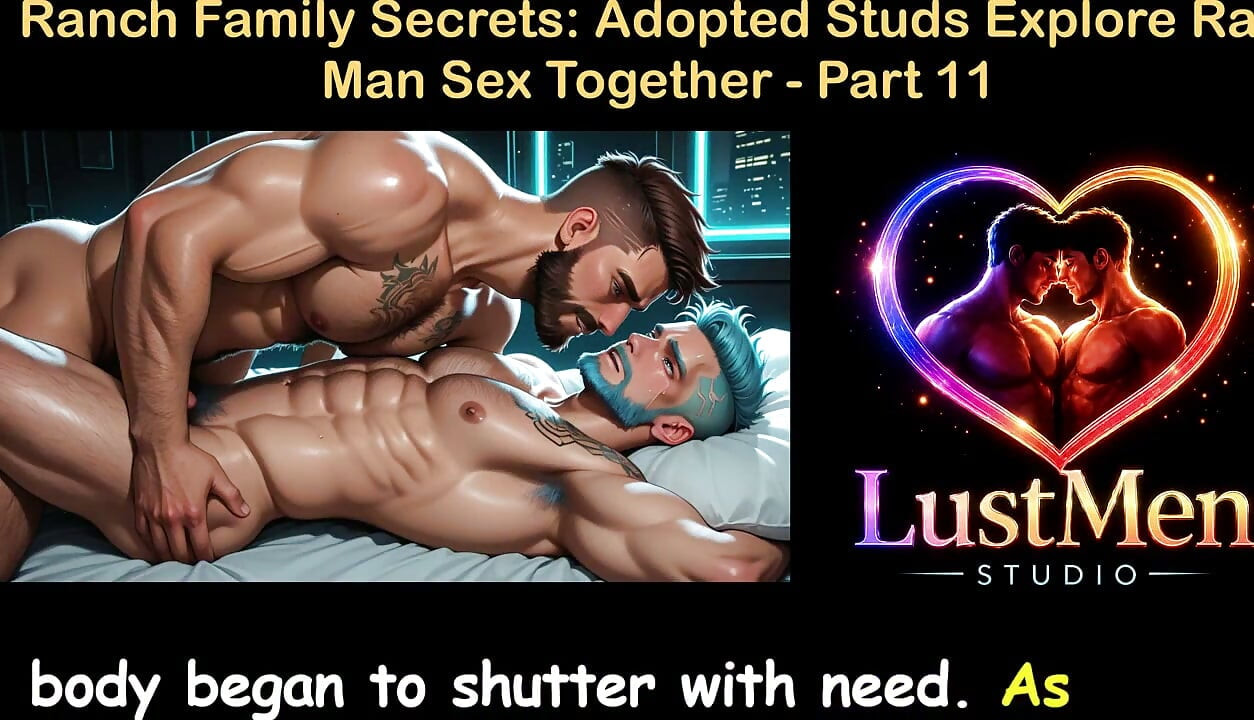 English Audio Gay Sex Story - Ranch Line Secrets: Adopted Studs Explore Raw Man Sex Together - Part 11