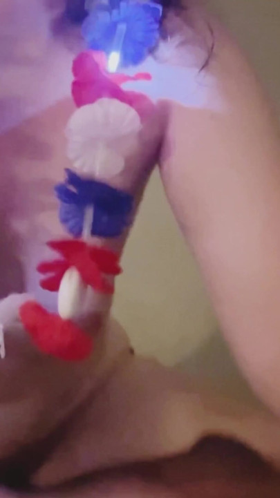 (Happy 4th of July) PAWG hotter than a firecracker gets fucked by black cock | Clip 1