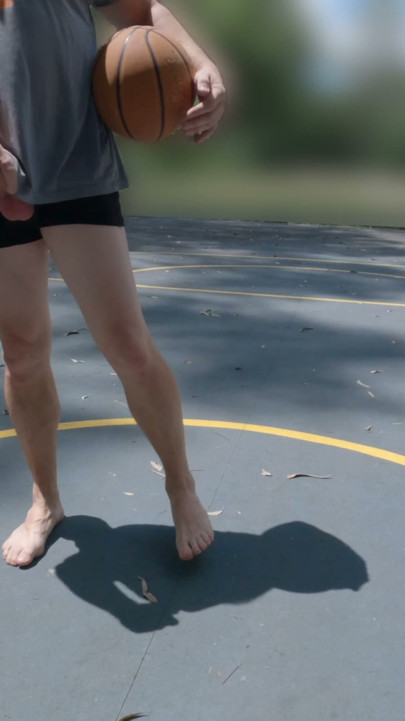 Cock out basketball - new location public dick flash | Clip 1