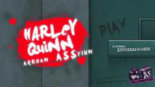 Harley Quinn сосет и скачет на хуе