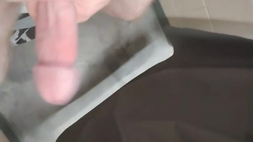 Just stroking my fat ginger cock..