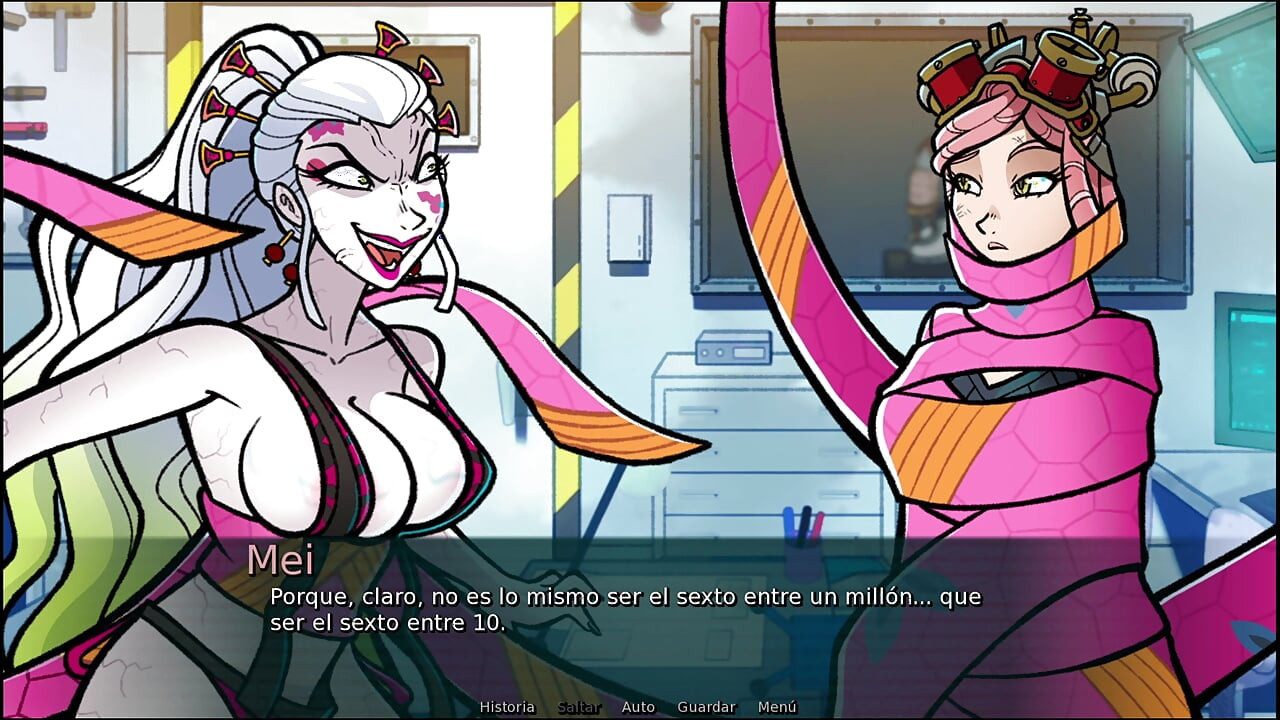 Projek Mei - Daki yang menggairahkan daripada Demon Slayer: Kimetsu no Yaiba Menguji Ciptaan Hebat Mei yang Cantik