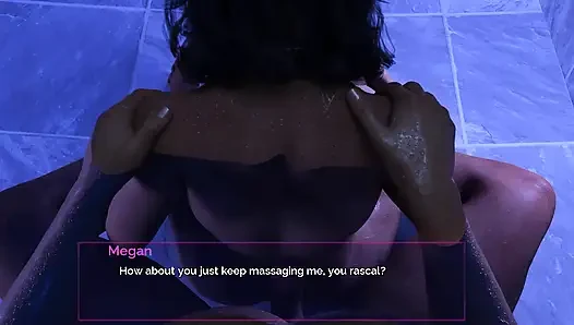 Sei still und tanzen: MILF mit riesigen titten hat eine erotische massage im whirlpool, episode 43
