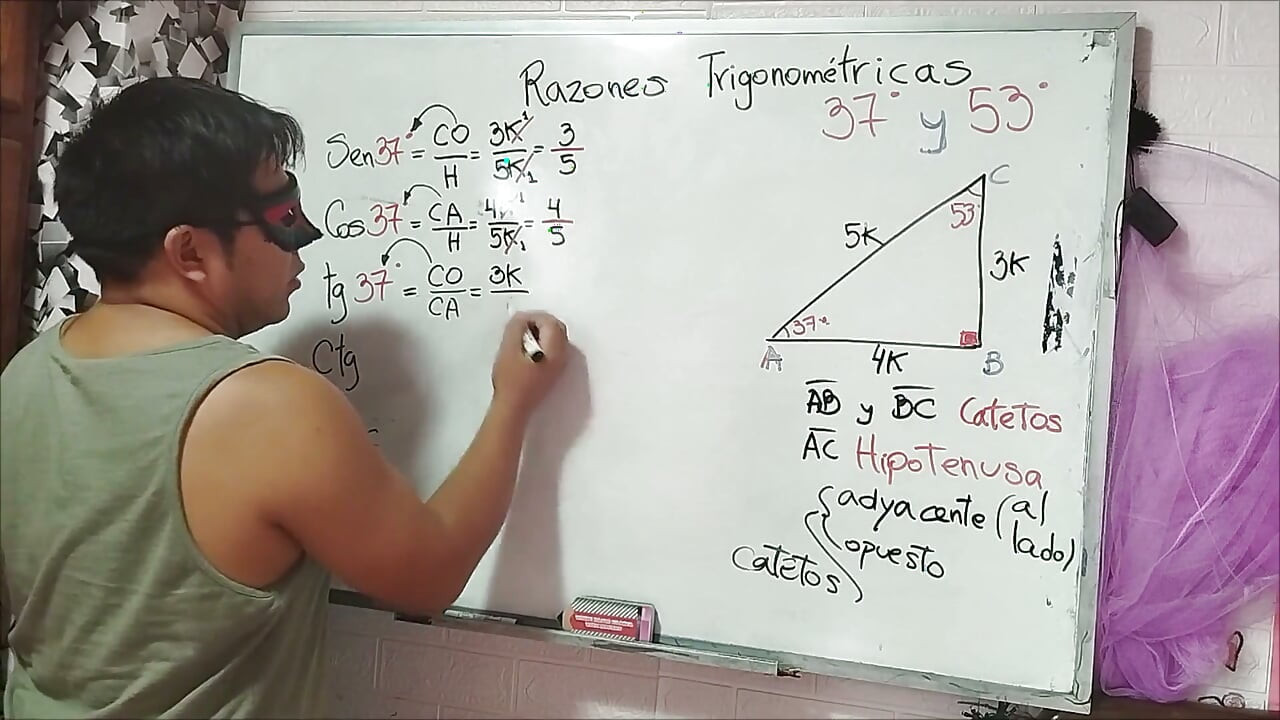 18 Trigonometria: 37 Ângulo - Razões Trigonométricas