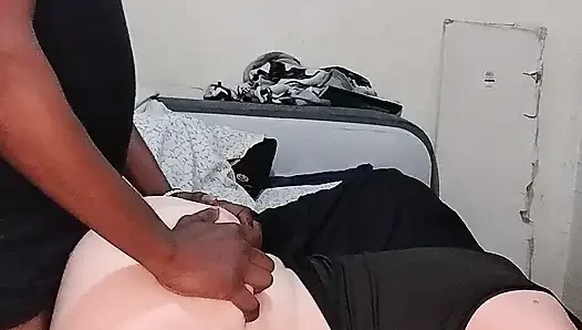 Arkadan çekimler amının derinliklerinde biraz nite!