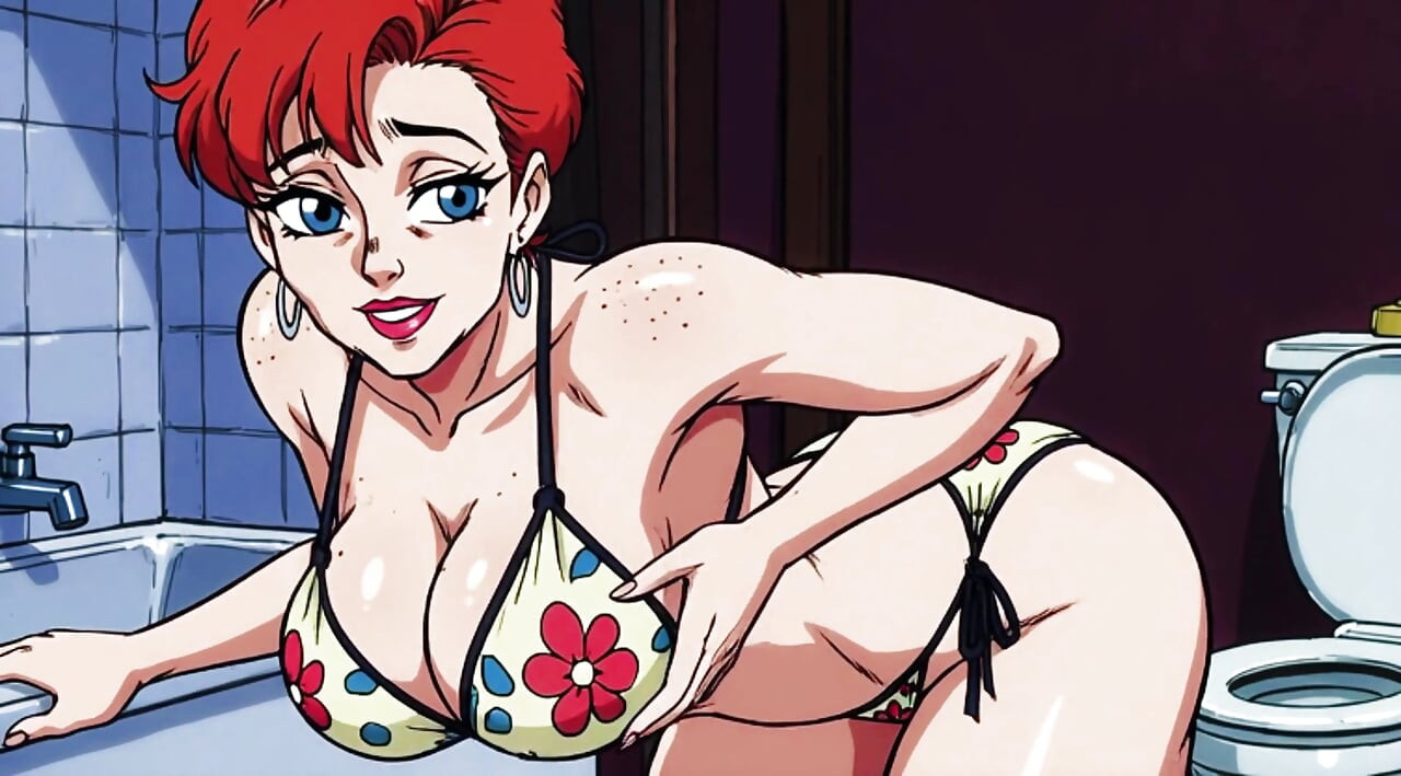 Ai Bathroom Scenes Teasing Shaking Ass
