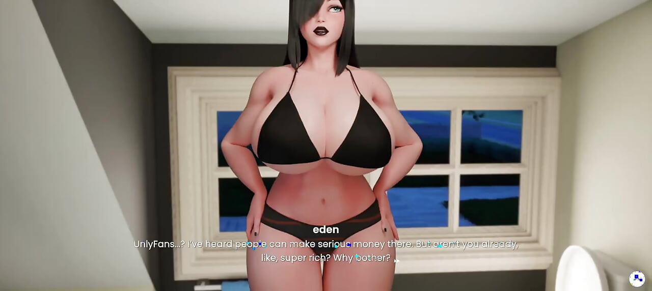 Eden rubs his big cock against ravens big butt