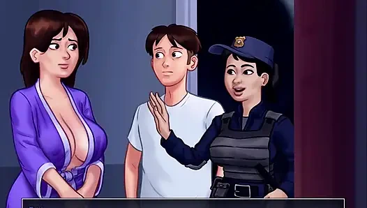 Summertime Saga - Johannes fucked Odette, Johannes fucked Maria, Eva had her baby