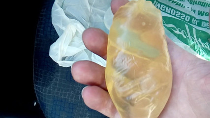 Kocalos - Public joke with my piss in a condom (part 2)