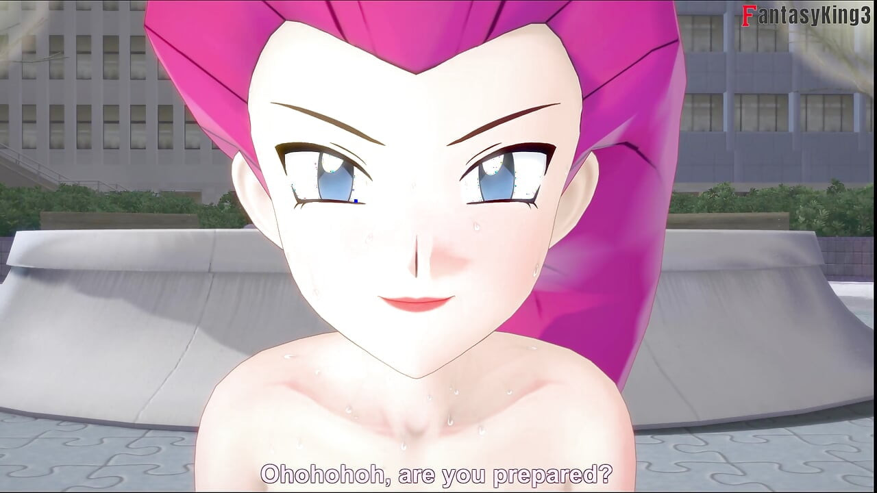 Jessie Rocket em sexo duro no parque - Poketmonster