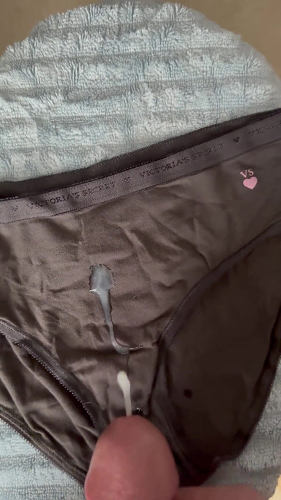 Cum on Wife’s Panties 20