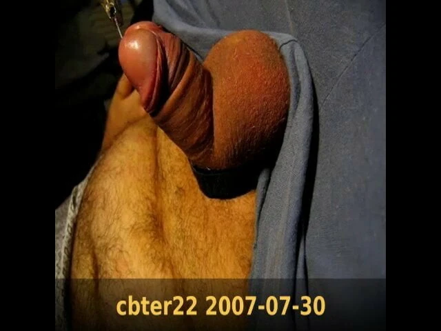 bouncy cock, old estim video from 2007-07-30