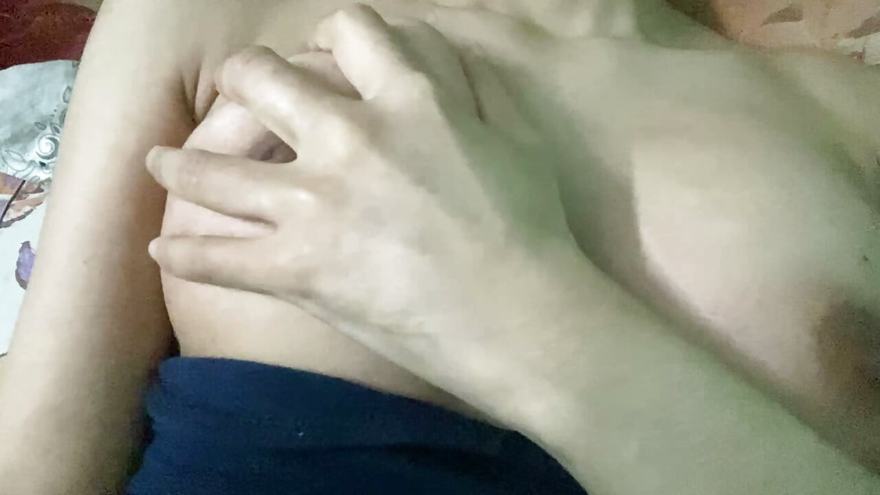 Petite slut stepsister flaunts her perky titties