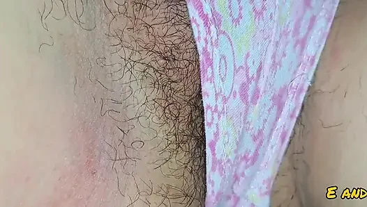 My Stepdaughter Lets Me Play with Her Pussy When We Are Watching TV