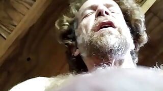 твой прокретор Уилл работает над тобой в его кожаном члене, от HairyArtist