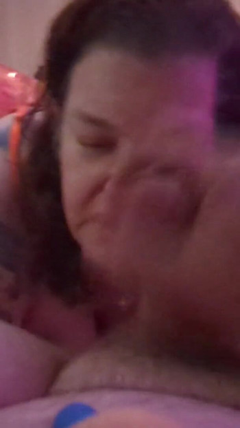 Key moment from "BBW Blowjob & Rimjob POV"