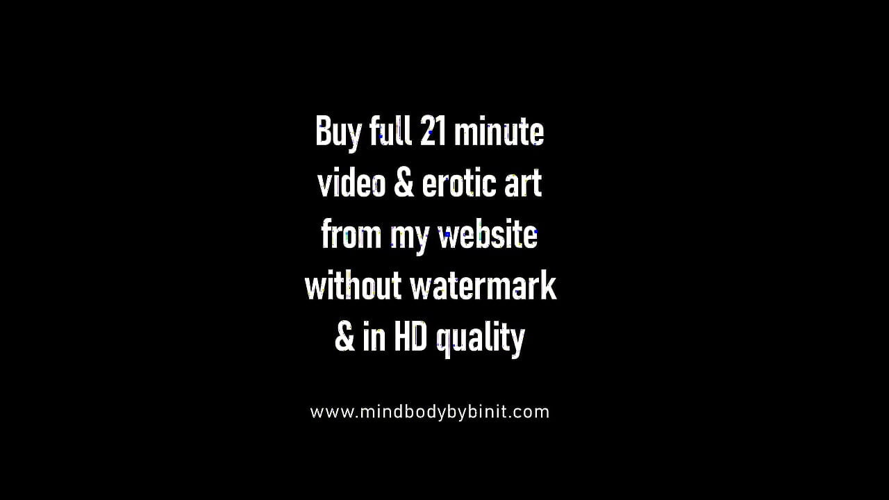 Aanbid mijn kont en geniet van de orgasme seksuele spanning - 21 Minuten Stille ASMR voor masturbatie