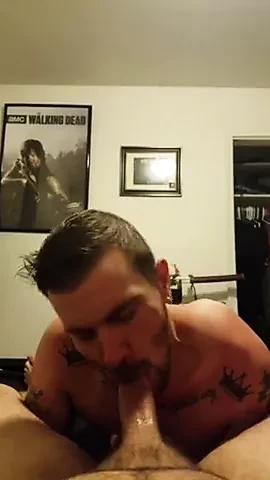 Sucking until it cums