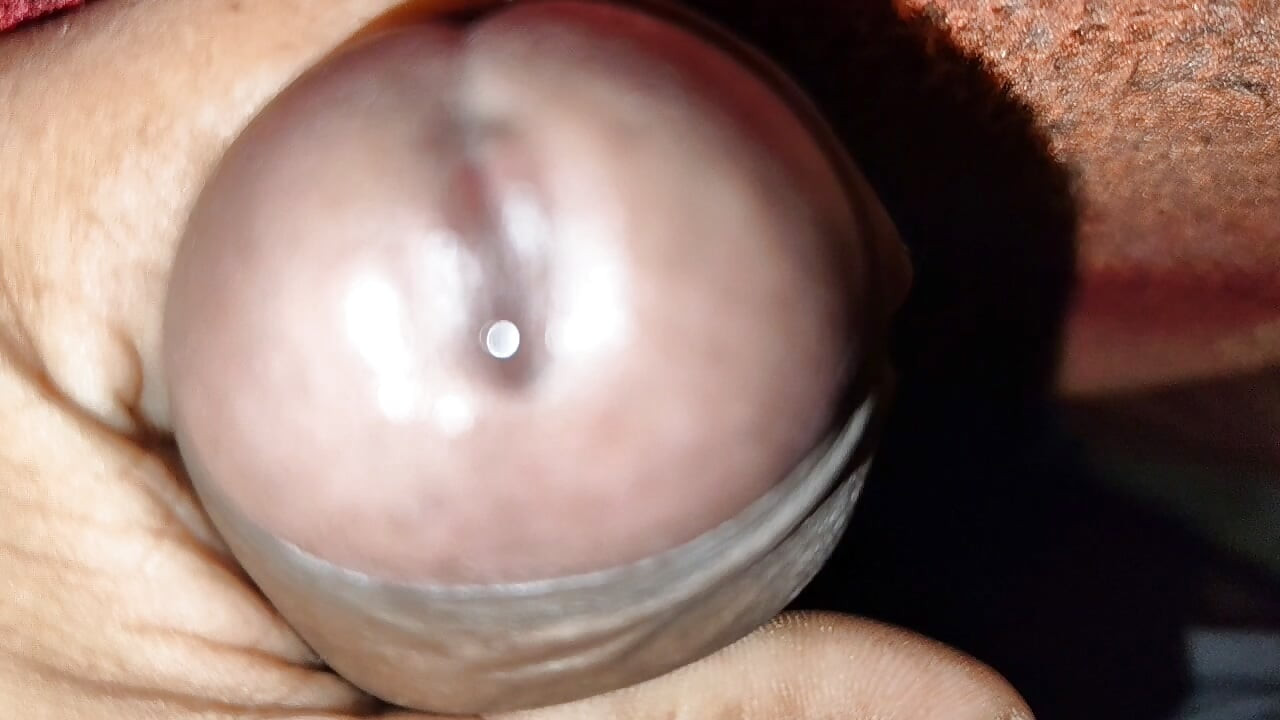 Handjob of my cock in home nice