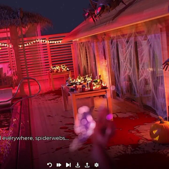 Gorący Halloween Thresome z Stempom i macochą