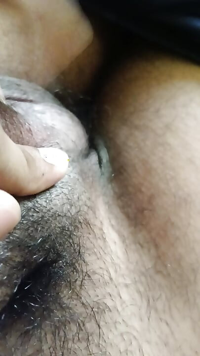 After long time playing with dick and coming water