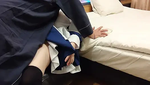 I Want to Make Out with a Cute Cosplay Girl on the Sofa, I Want to Penetrate Her From Behind and Cum Inside Her