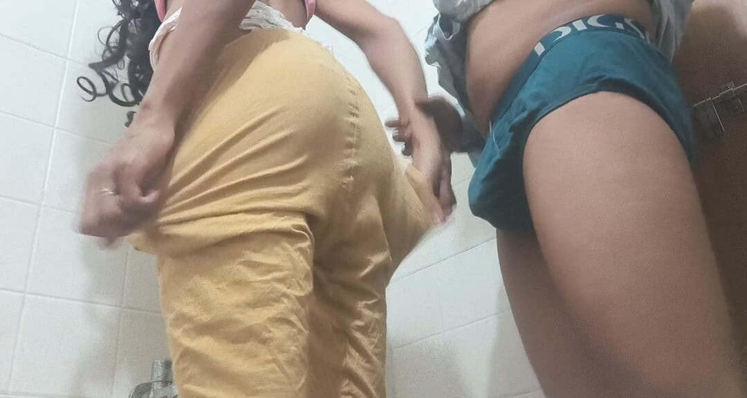 Disha aunty with her son's friend Rahul