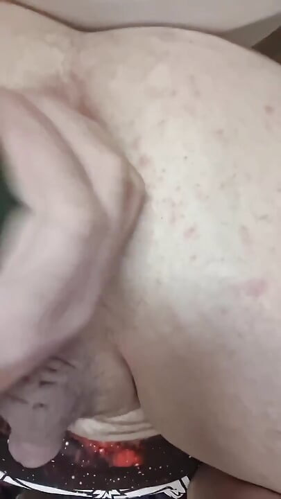 Fucking My Hole with a Cucumber