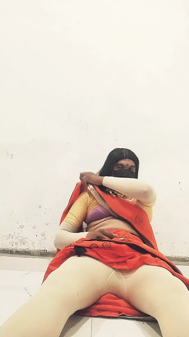 Dipali shemale red saree fuck