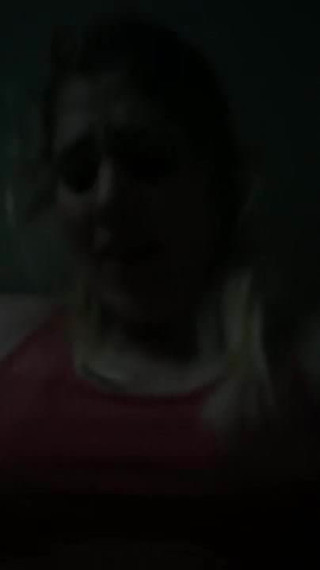 Blonde trying to stay quiet while she rides a cock. POV sex