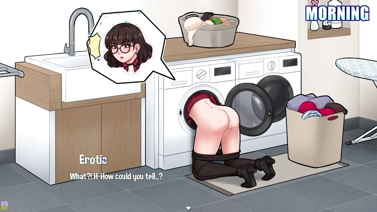 House Chores #28: Helping My Hot Stepsister Stuck in the Washing Machine