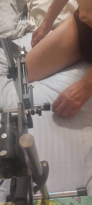 Sissy exhibitionist solo ass play fuck machine